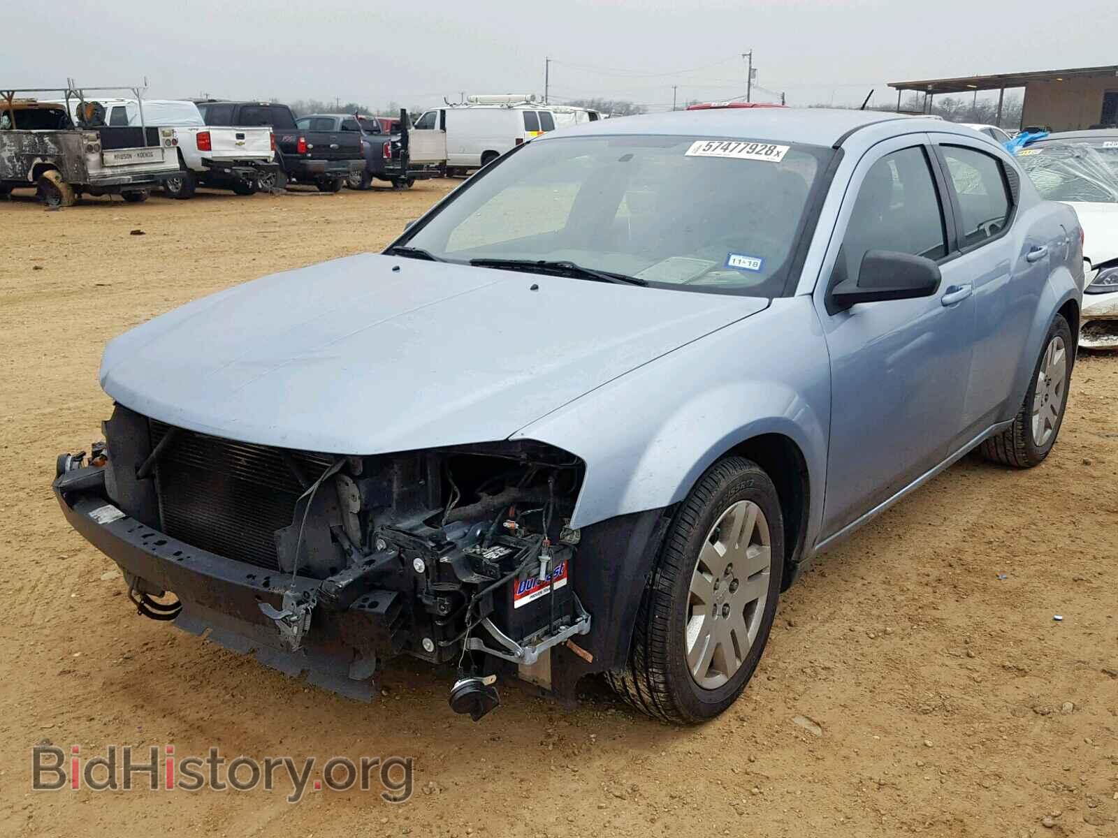 2013 DODGE AVENGER - VIN: 1C3CDZAB4DN544343 - Photo 2