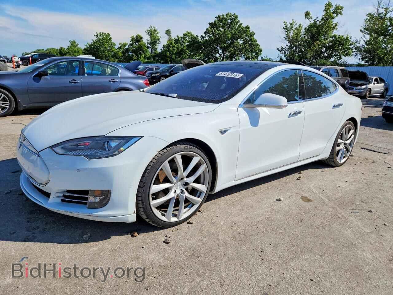 Photo 5YJSA1H19EFP40101 - TESLA MODEL S 2014
