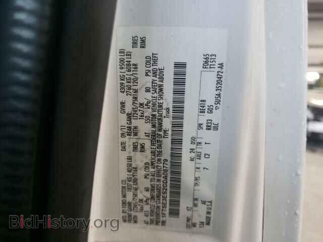 2012 FORD ECONOLINE - VIN: 1FTSE3ES2CDA08779 - Photo 10