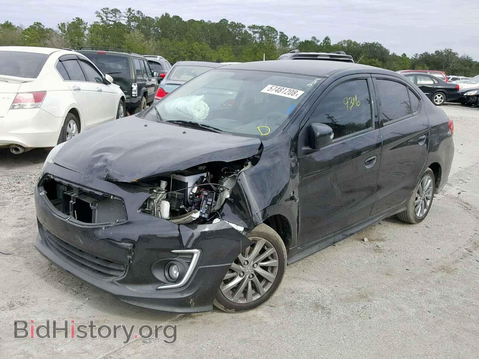 2018 MITSUBISHI MIRAGE - VIN: ML32F4FJ6JHF03314 - Фото 2