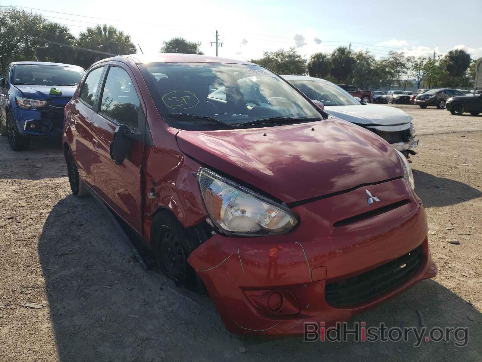 Photo ML32A3HJ7FH009196 - MITSUBISHI MIRAGE 2015