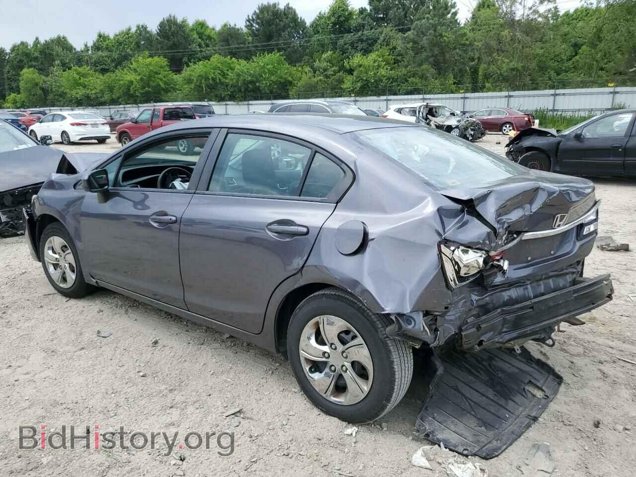 2014 HONDA CIVIC - VIN: 2HGFB2F54EH502484 - Фото 2