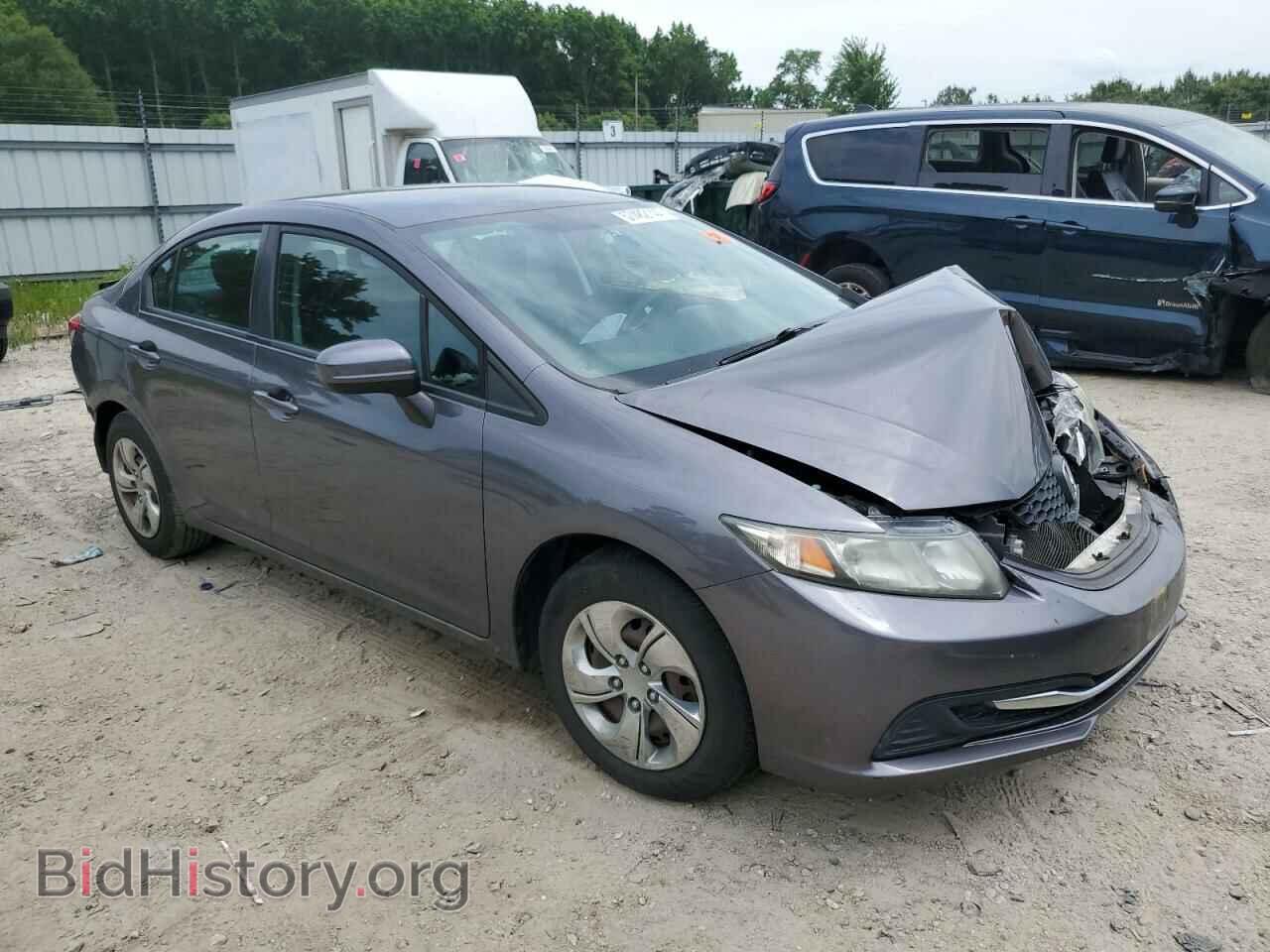 2014 HONDA CIVIC - VIN: 2HGFB2F54EH502484 - Фото 4