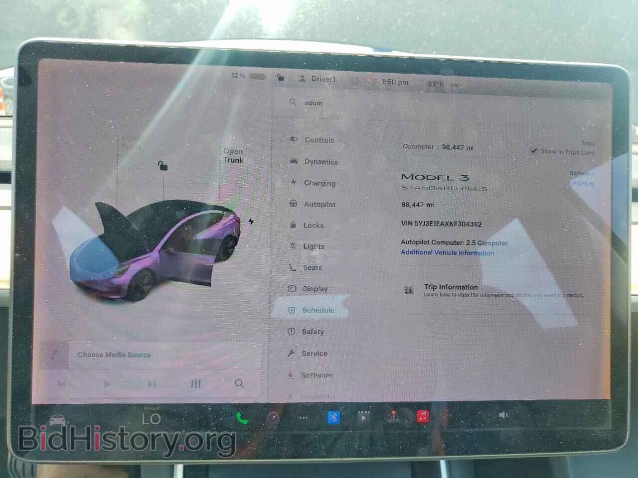 2019 TESLA MODEL 3 - VIN: 5YJ3E1EAXKF304382 - Photo 9