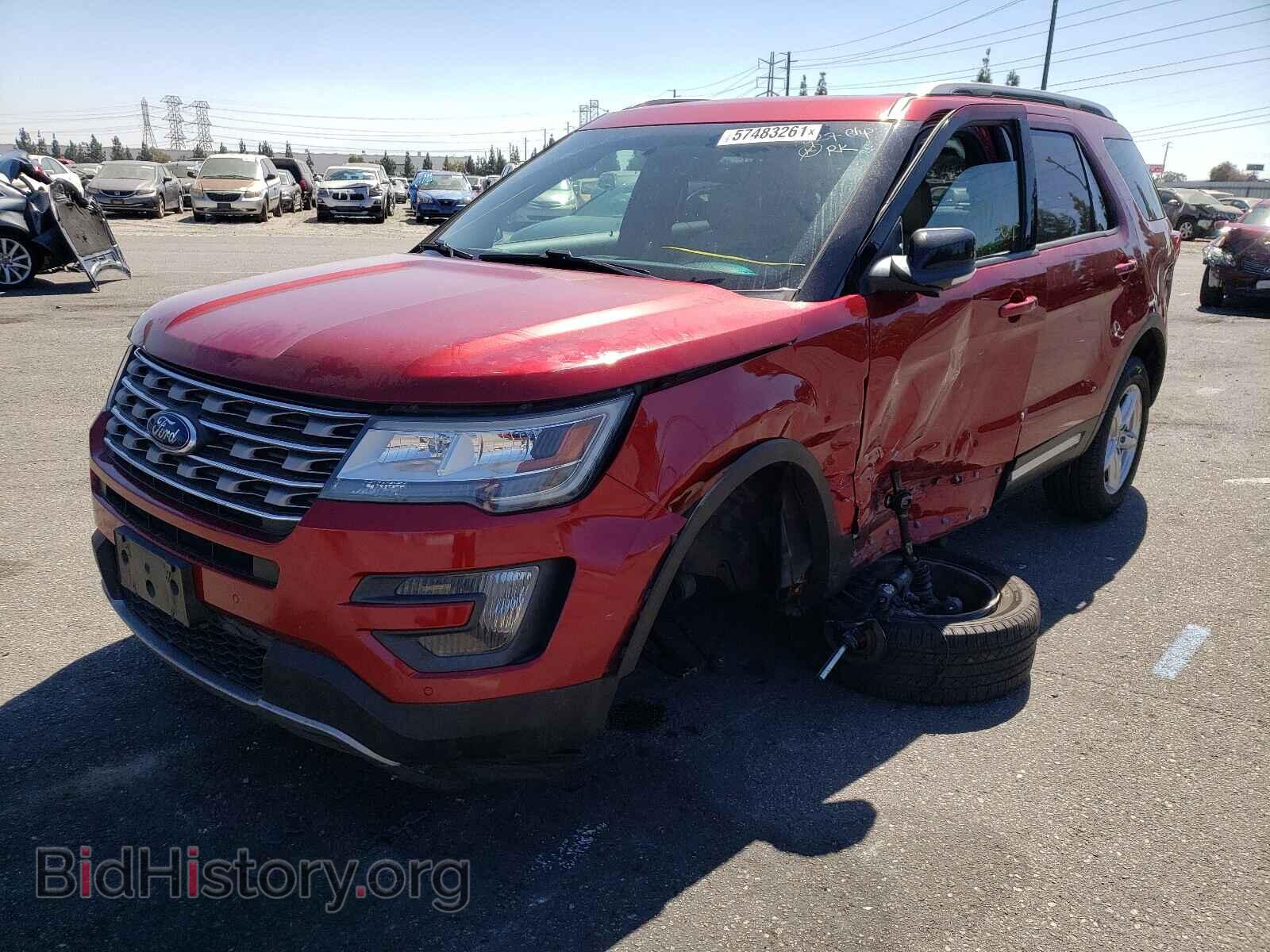 2016 FORD EXPLORER - VIN: 1FM5K7D82GGA07635 - Фото 2