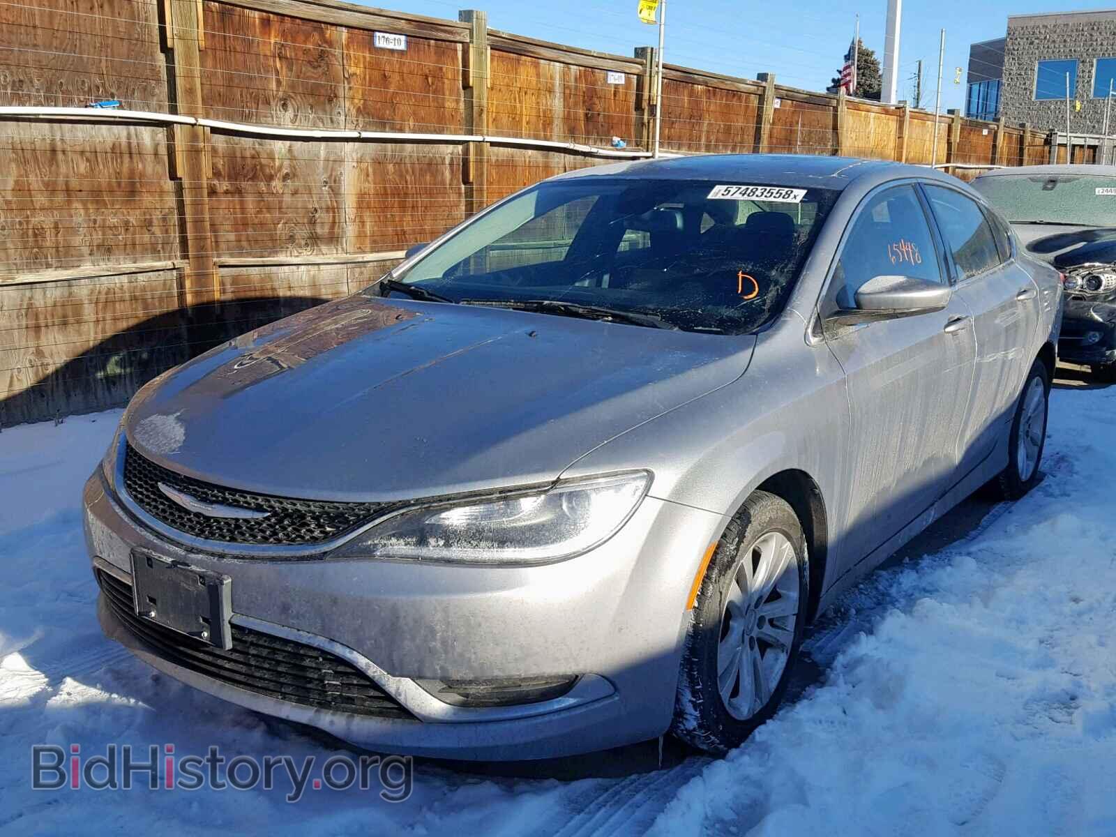 2016 CHRYSLER 200 - VIN: 1C3CCCAB8GN115419 - Фото 2