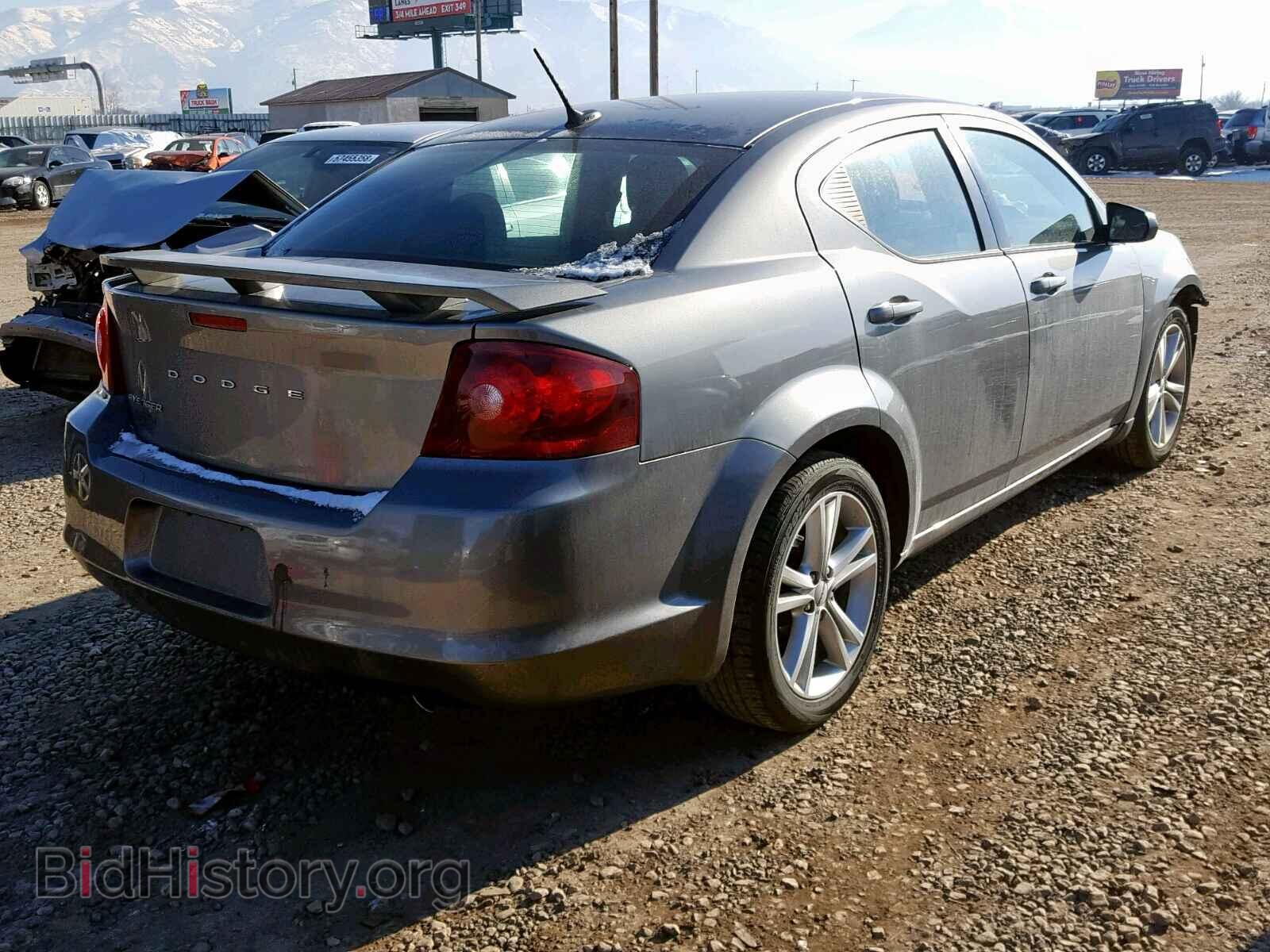 2012 DODGE AVENGER - VIN: 1C3CDZAG1CN280721 - Фото 4