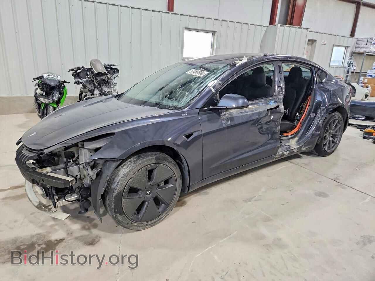 Photo 5YJ3E1EA7MF098134 - TESLA MODEL 3 2021