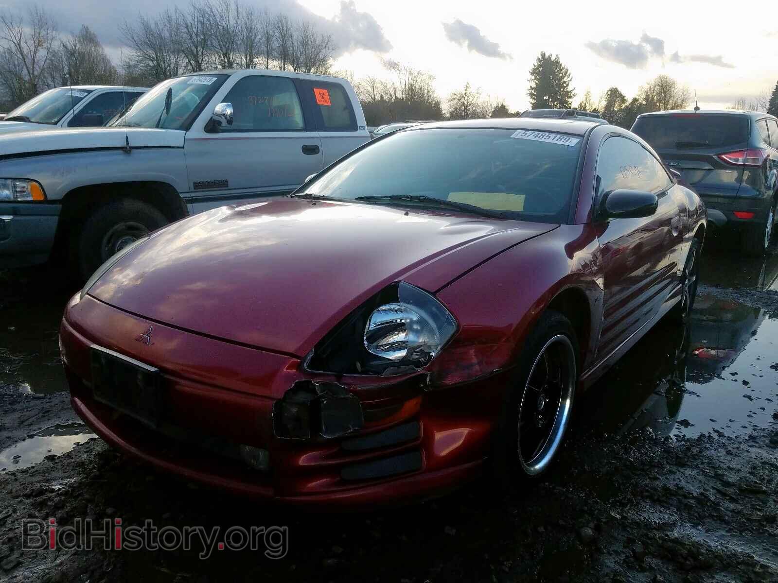 2001 MITSUBISHI ECLIPSE - VIN: 4A3AC84H91E060693 - Photo 2