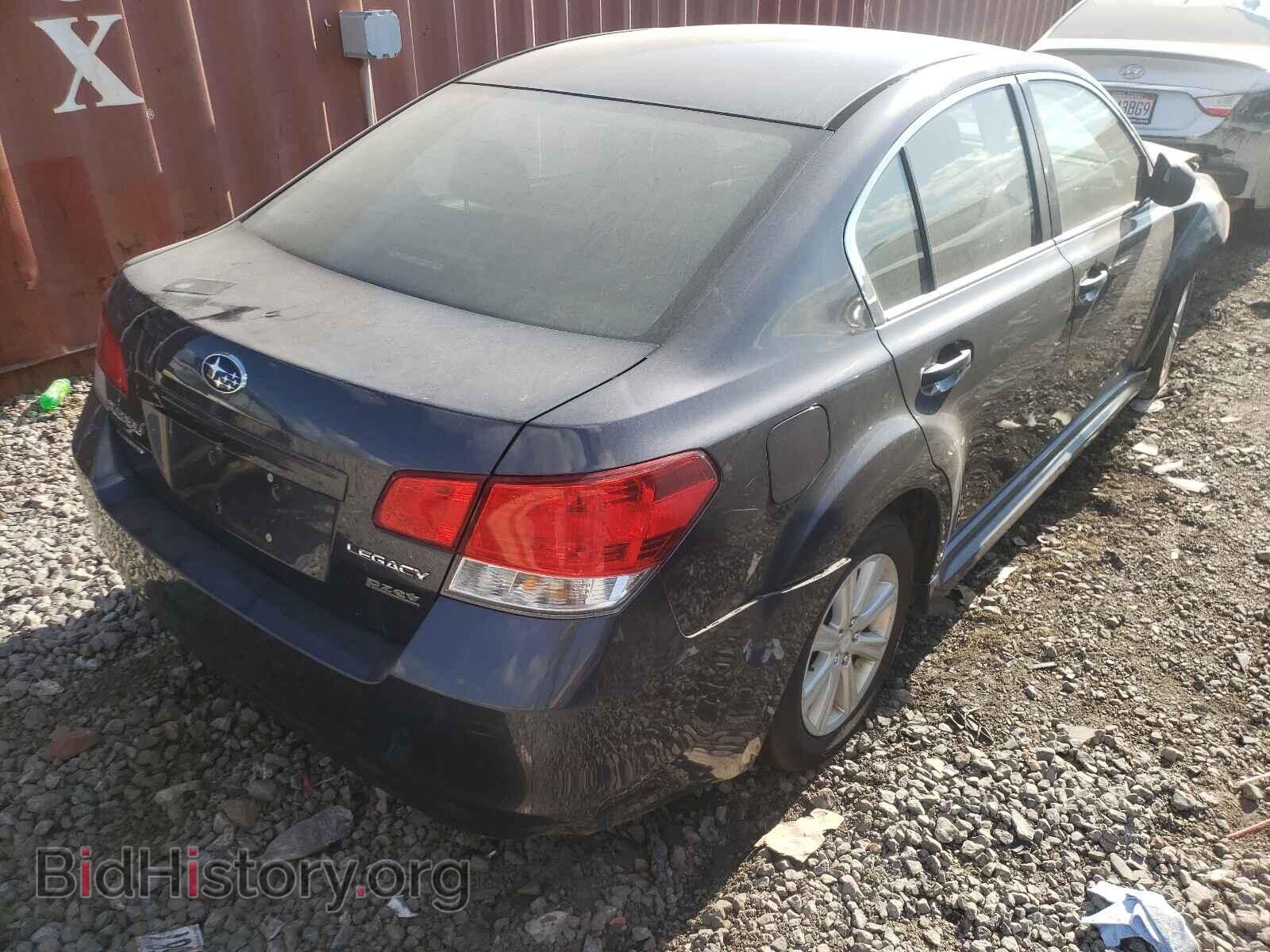 2011 SUBARU LEGACY - VIN: 4S3BMBC63B3230187 - Фото 4
