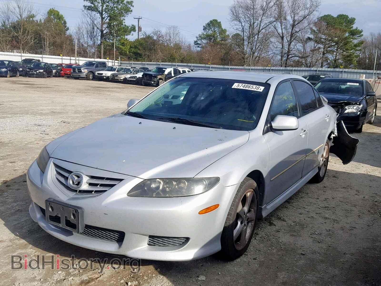 2005 MAZDA 6 - VIN: 1YVHP84D355M07468 - Фото 2
