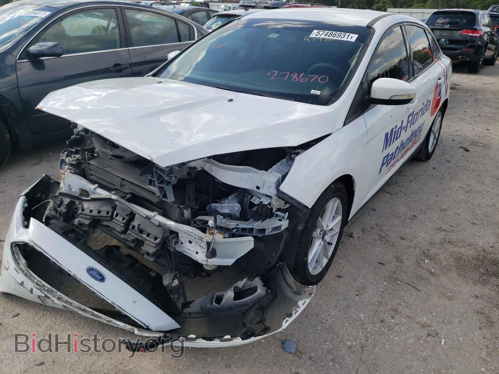 2017 FORD FOCUS - VIN: 1FADP3F28HL278670 - Фото 2