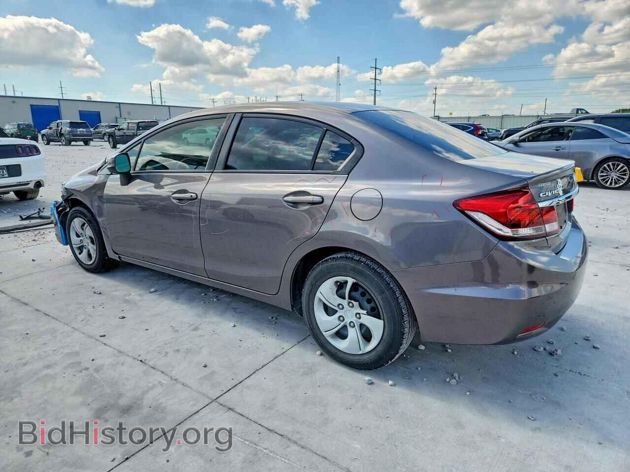 2013 HONDA CIVIC - VIN: 19XFB2F59DE201458 - Фото 2