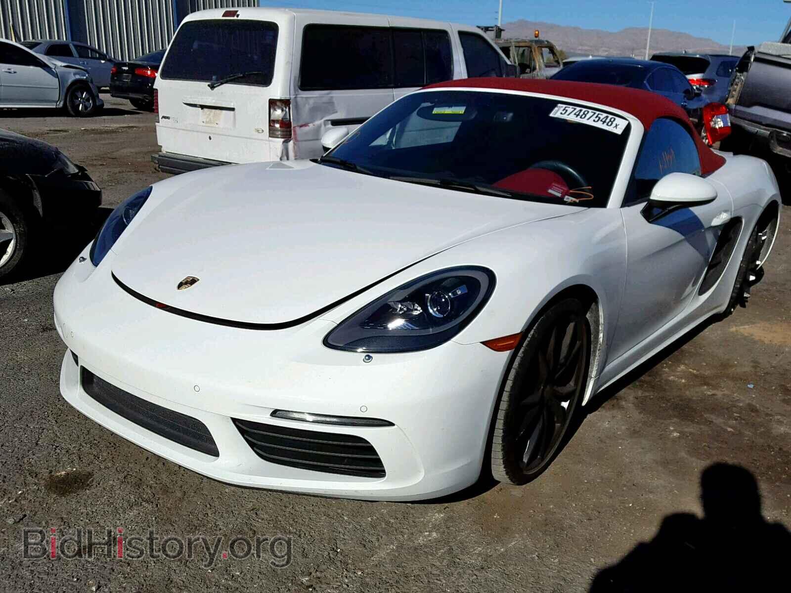 2017 PORSCHE BOXSTER - VIN: WP0CB2A80HS241631 - Фото 2