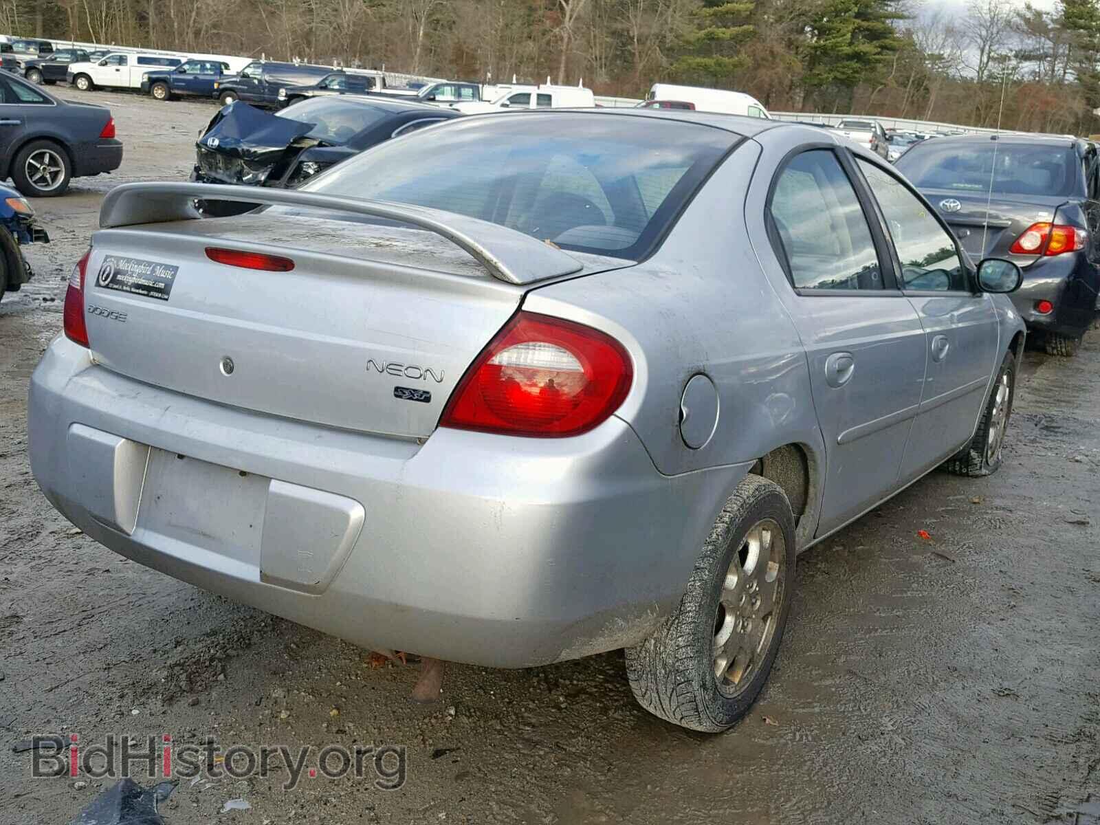 2005 DODGE NEON - VIN: 1B3ES56C45D161144 - Фото 4