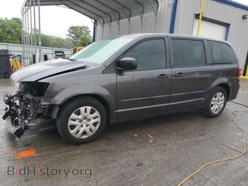 2016 Dodge CARAVAN SE (VIN 2C4RDGBG9GR259360) — photo 1 of 16, Copart, damage: front end
