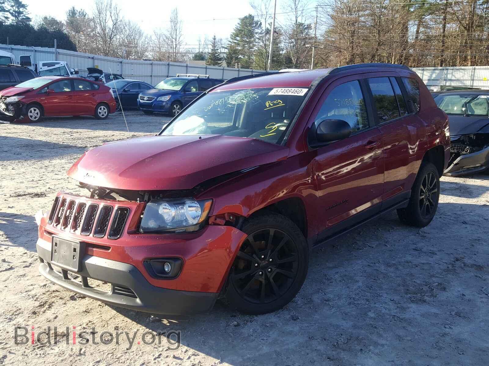 2015 JEEP COMPASS - VIN: 1C4NJDBB3FD366870 - Фото 2