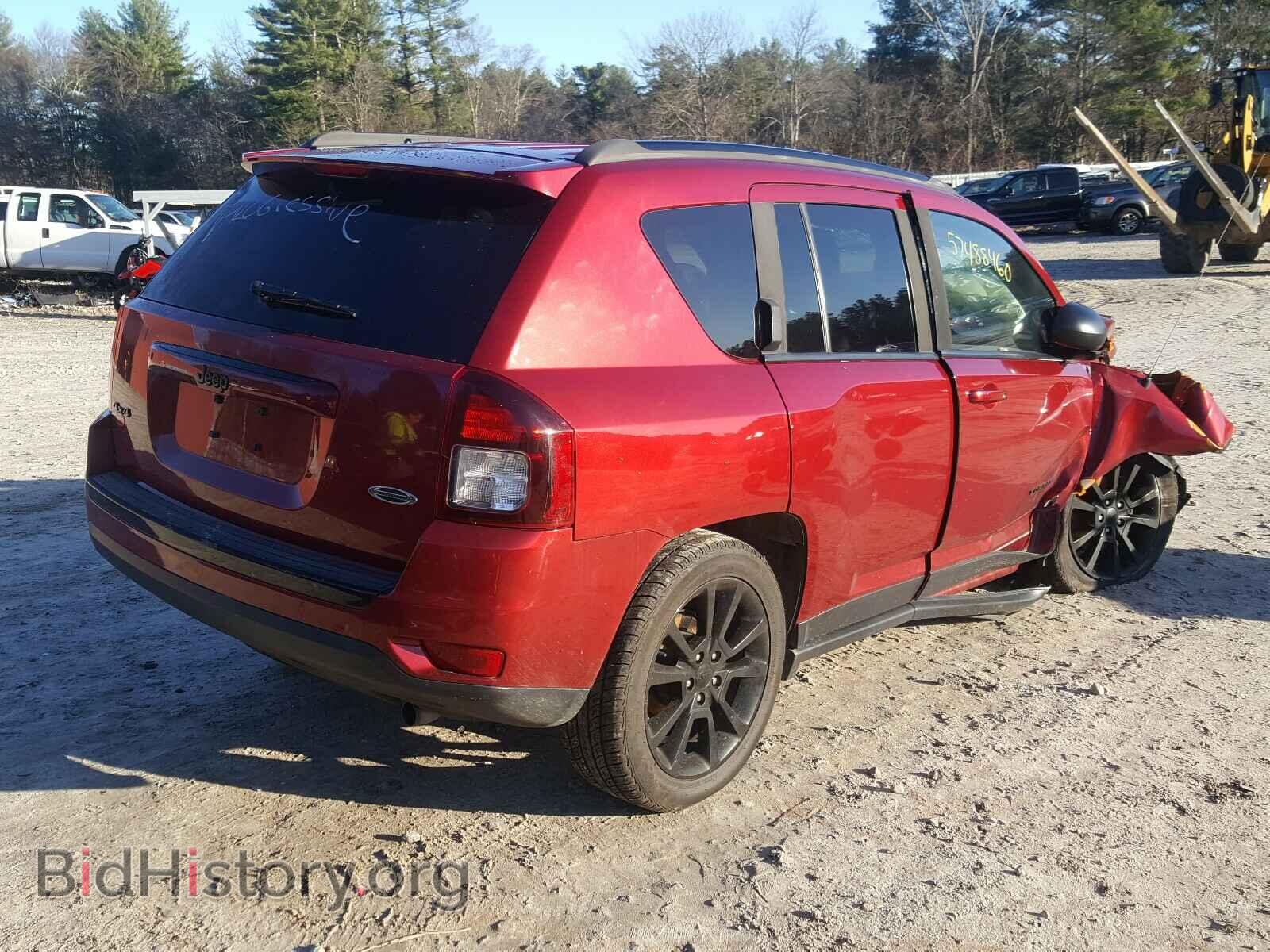 2015 JEEP COMPASS - VIN: 1C4NJDBB3FD366870 - Фото 4