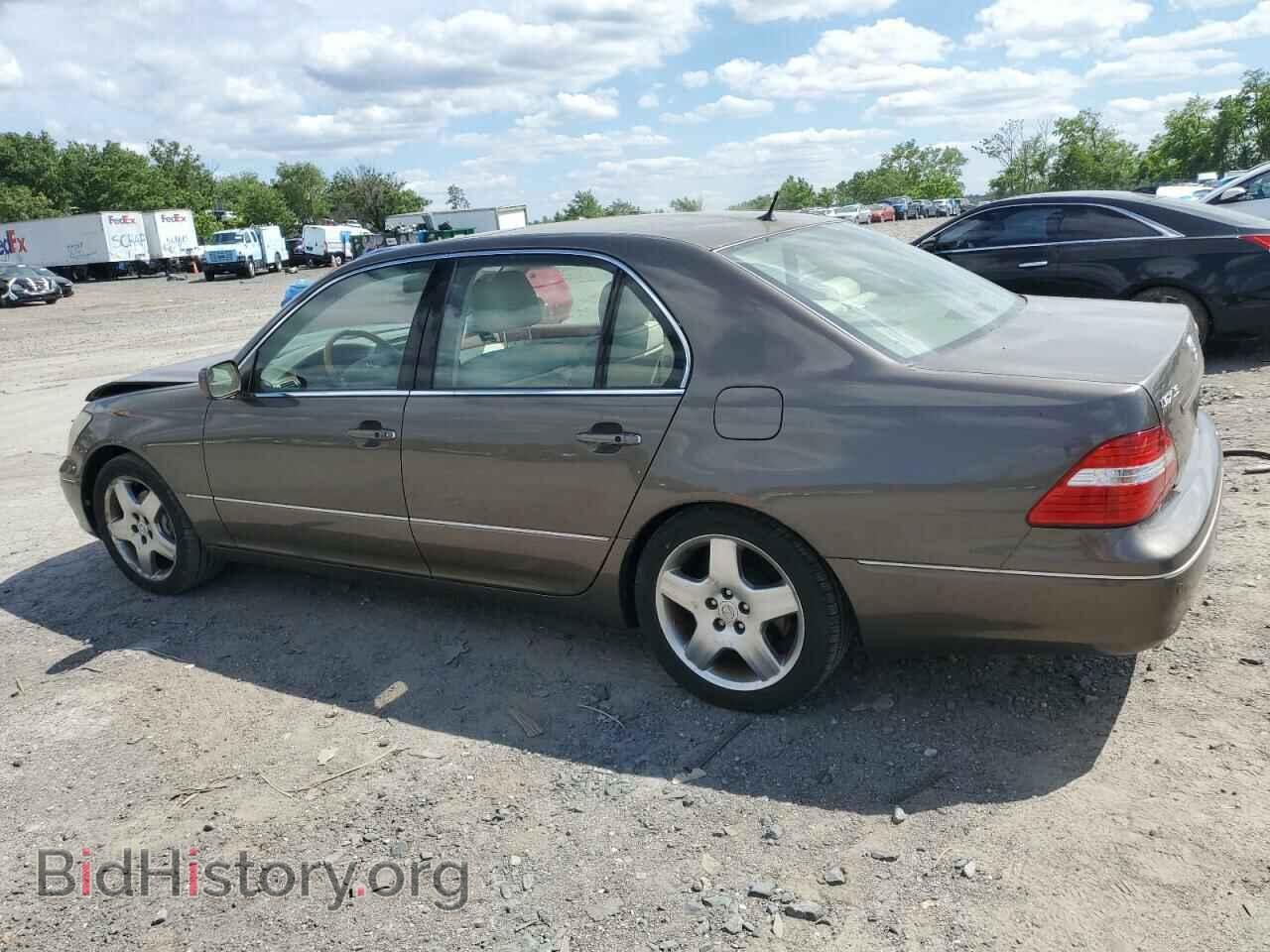 2005 LEXUS LS430 - VIN: JTHBN36F355011851 - Фото 2