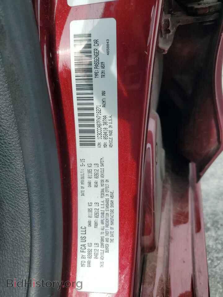 2015 CHRYSLER 200 - VIN: 1C3CCCAB7FN716271 - Фото 12