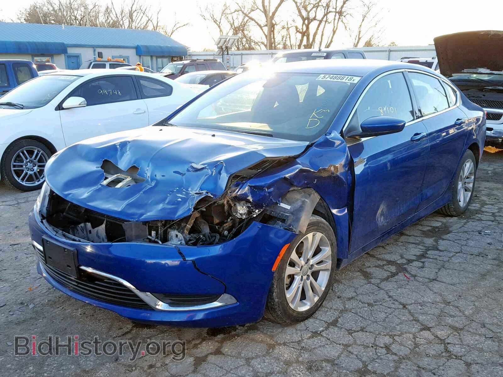 2015 CHRYSLER 200 - VIN: 1C3CCCAB7FN743731 - Фото 2