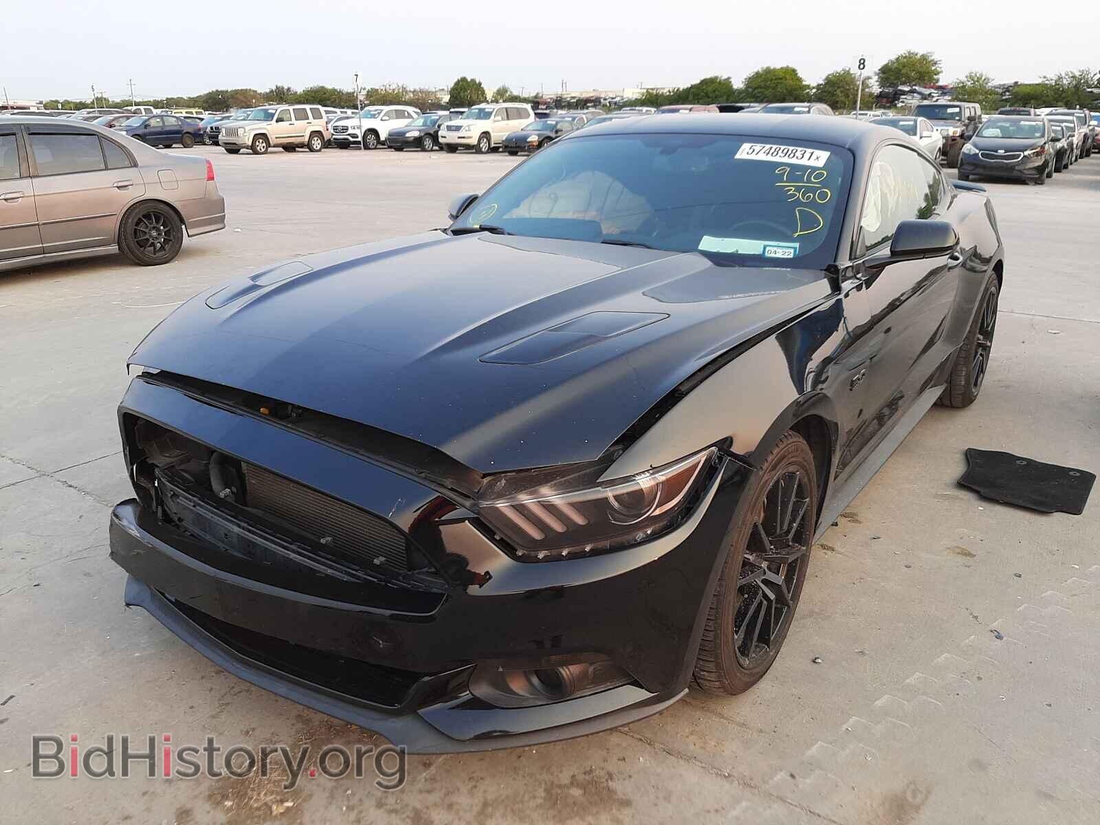 2016 FORD MUSTANG - VIN: 1FA6P8CF5G5252186 - Фото 2