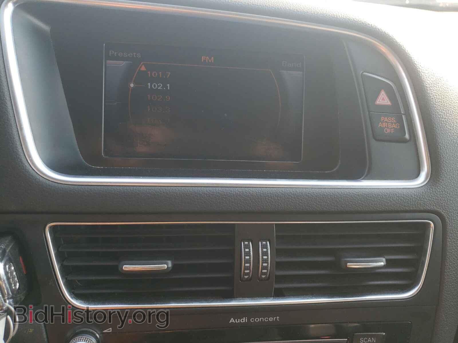 2013 AUDI Q5 - VIN: WA1CFAFP7DA043086 - Фото 9