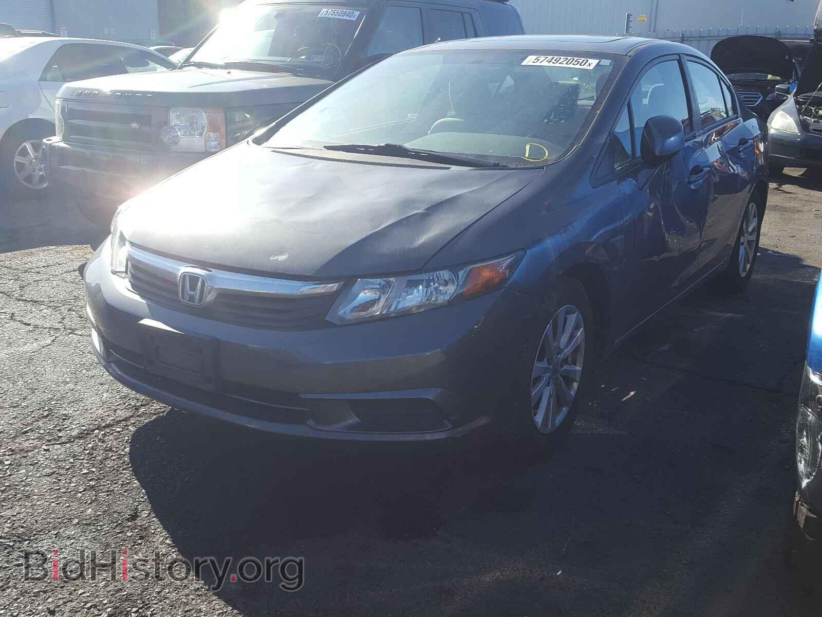 2012 HONDA CIVIC - VIN: 2HGFB2F84CH612121 - Фото 2