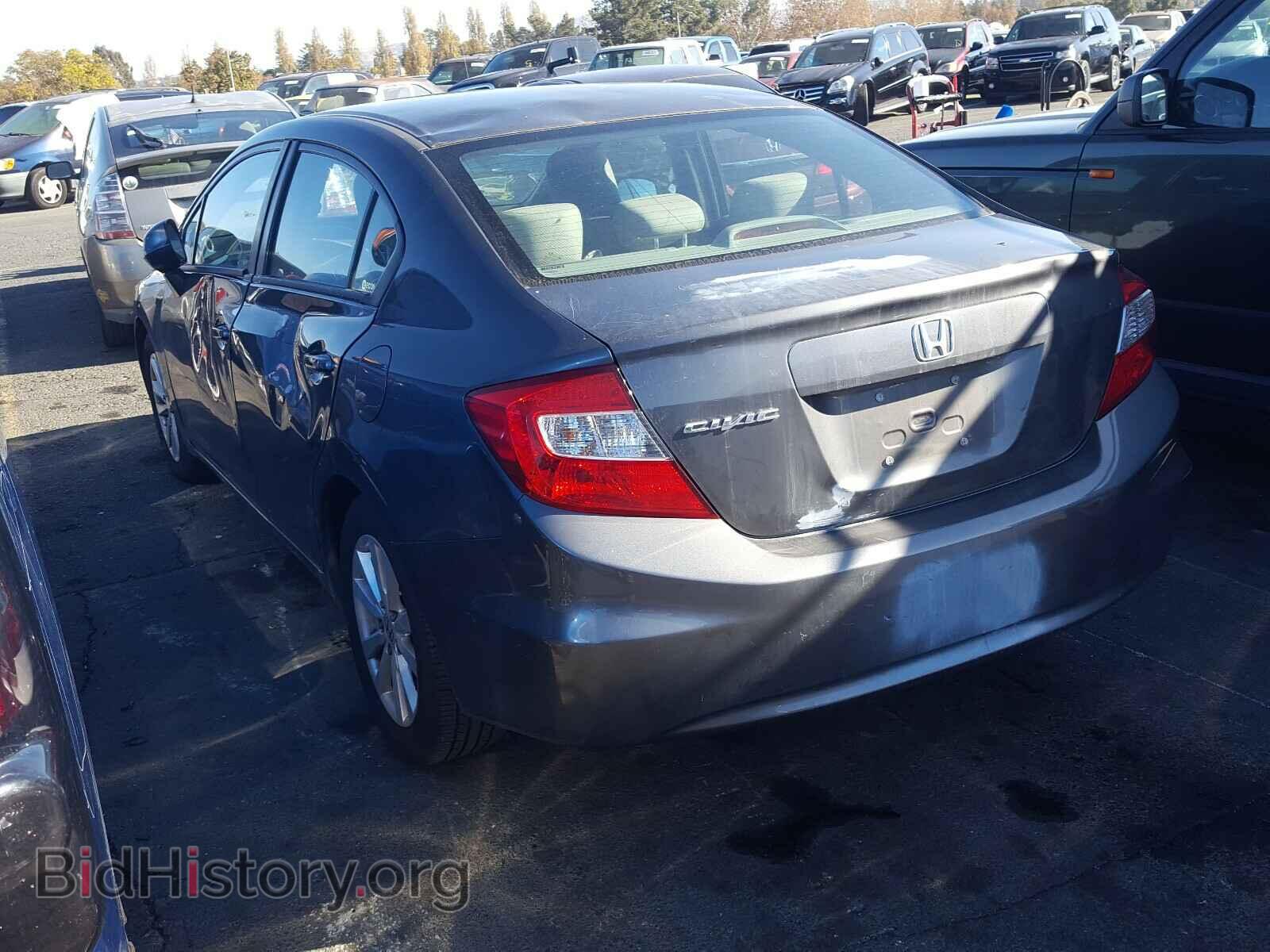 2012 HONDA CIVIC - VIN: 2HGFB2F84CH612121 - Фото 3
