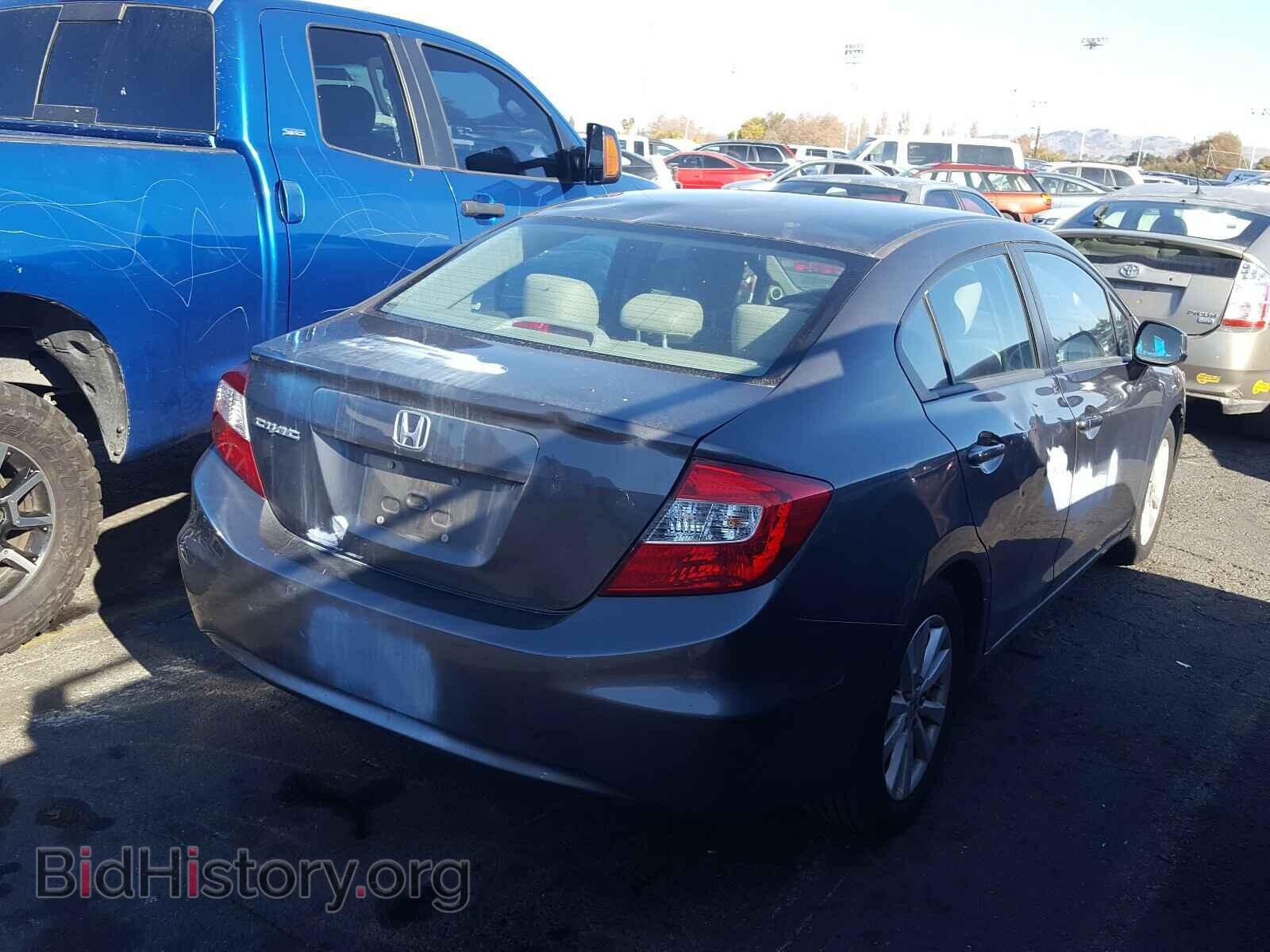 2012 HONDA CIVIC - VIN: 2HGFB2F84CH612121 - Фото 4