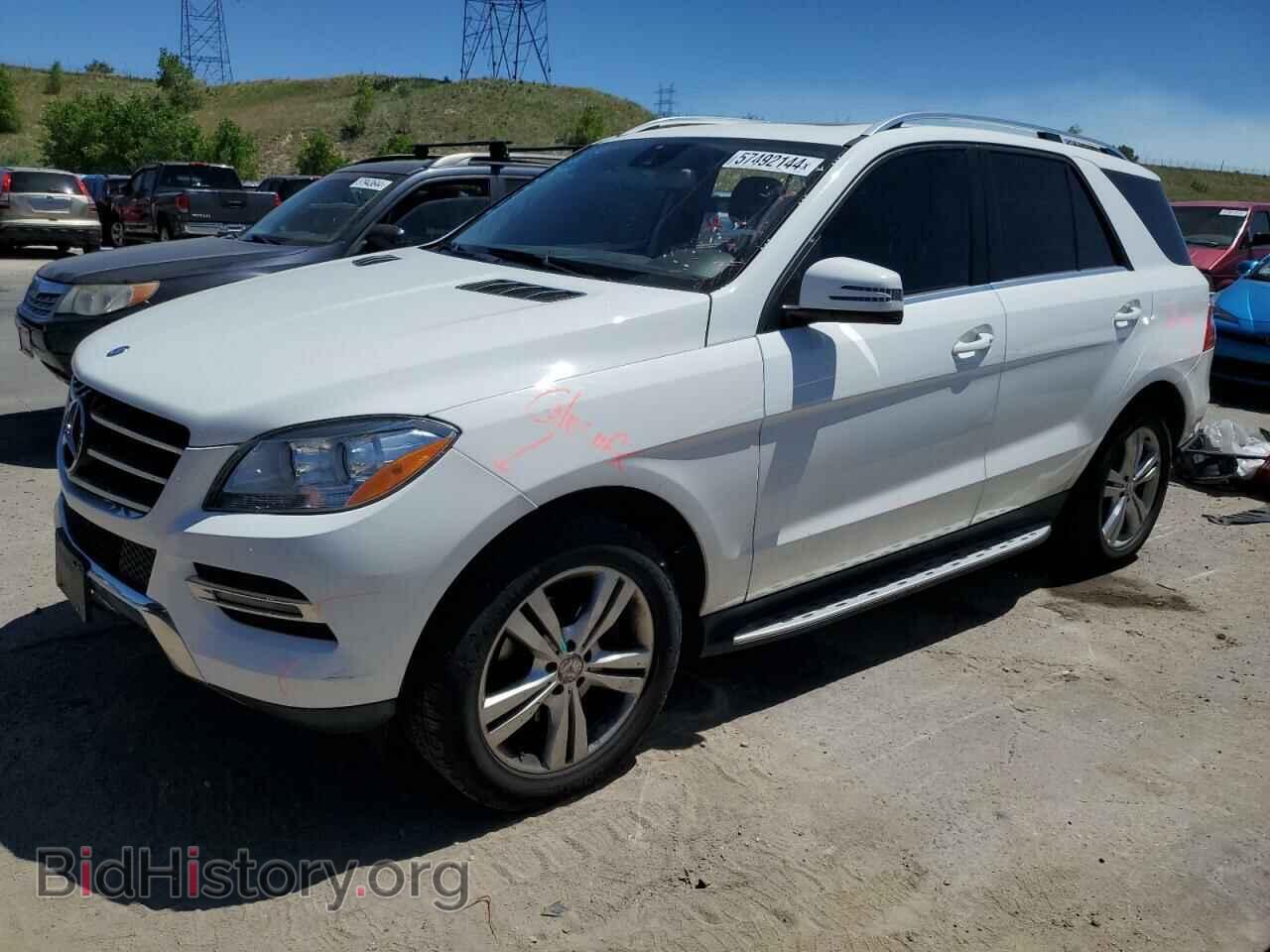 Photo 4JGDA5HB2EA280261 - MERCEDES-BENZ M-CLASS 2014