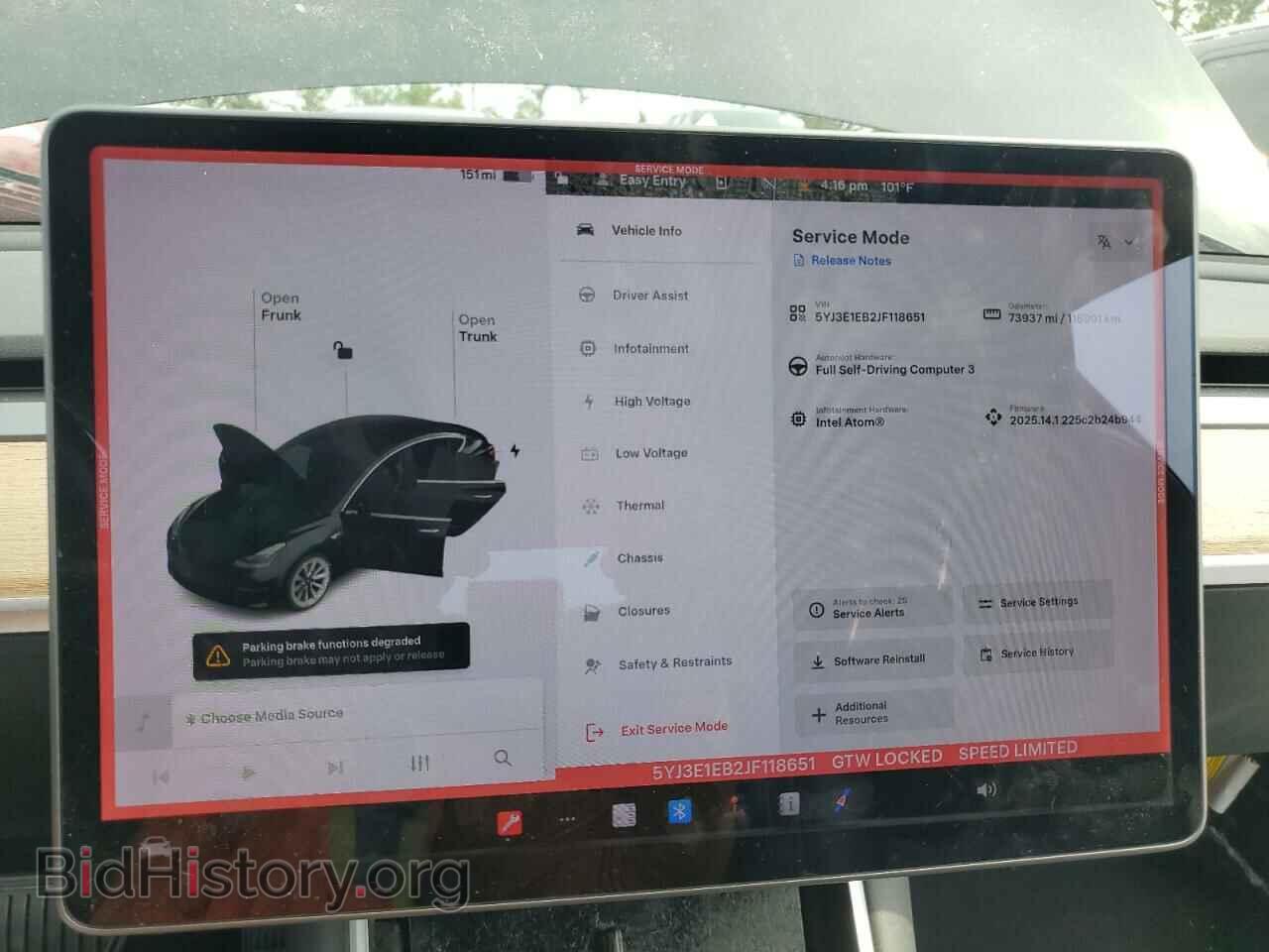 2018 TESLA MODEL 3 - VIN: 5YJ3E1EB2JF118651 - Фото 9