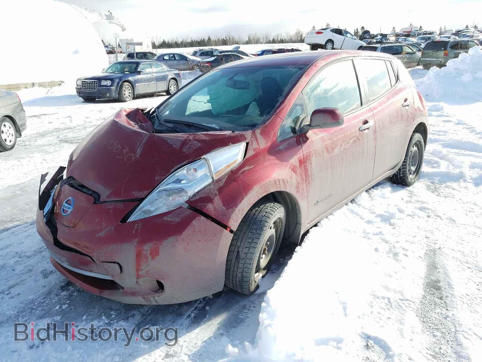 2015 NISSAN LEAF - VIN: 1N4AZ0CPXFC302248 - Фото 2