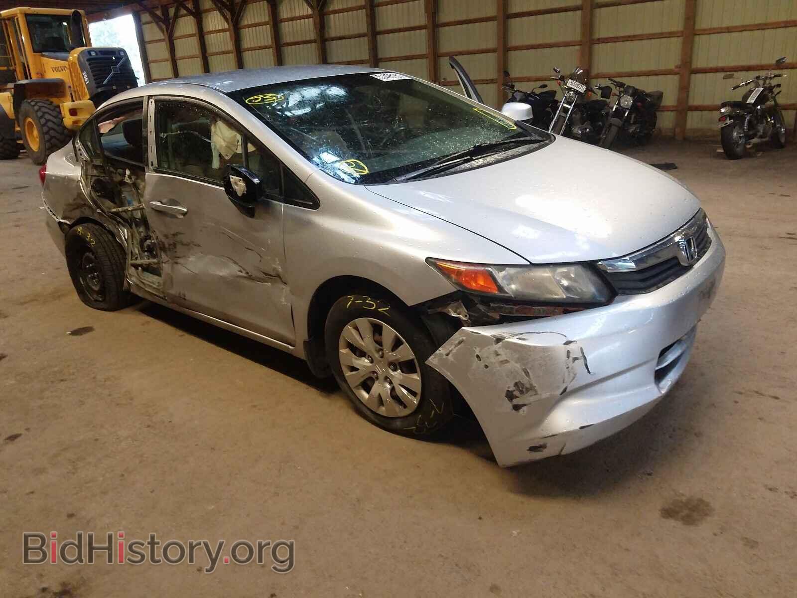 Фотография 2HGFB2F48CH108328 - HONDA CIVIC 2012