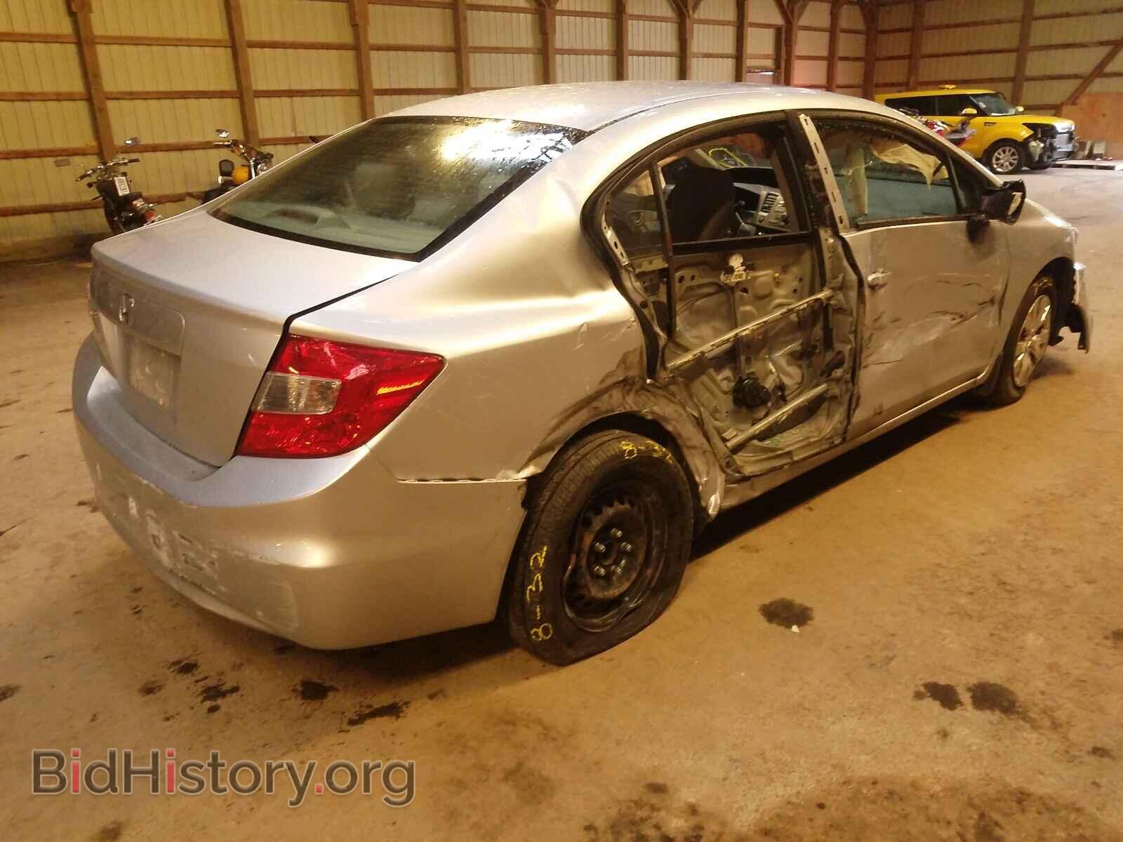 2012 HONDA CIVIC - VIN: 2HGFB2F48CH108328 - Фото 4
