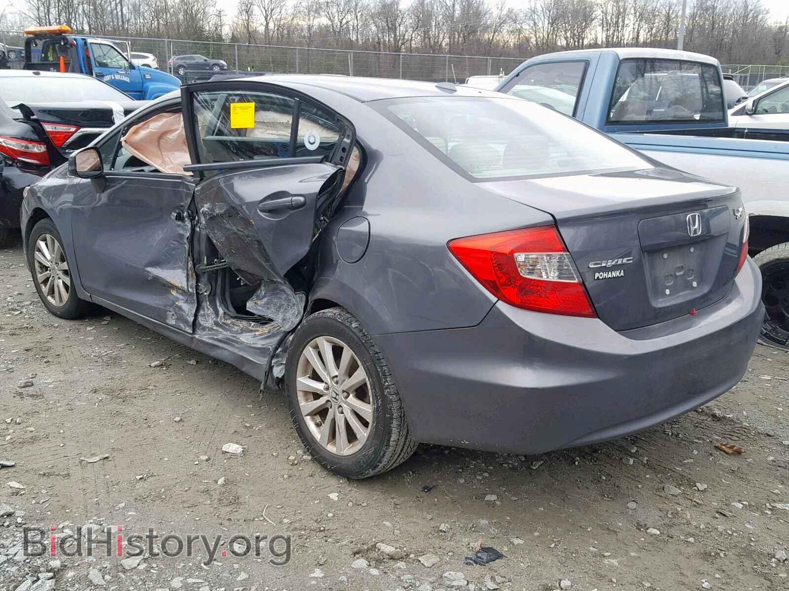 2012 HONDA CIVIC - VIN: 19XFB2F87CE339962 - Фото 3