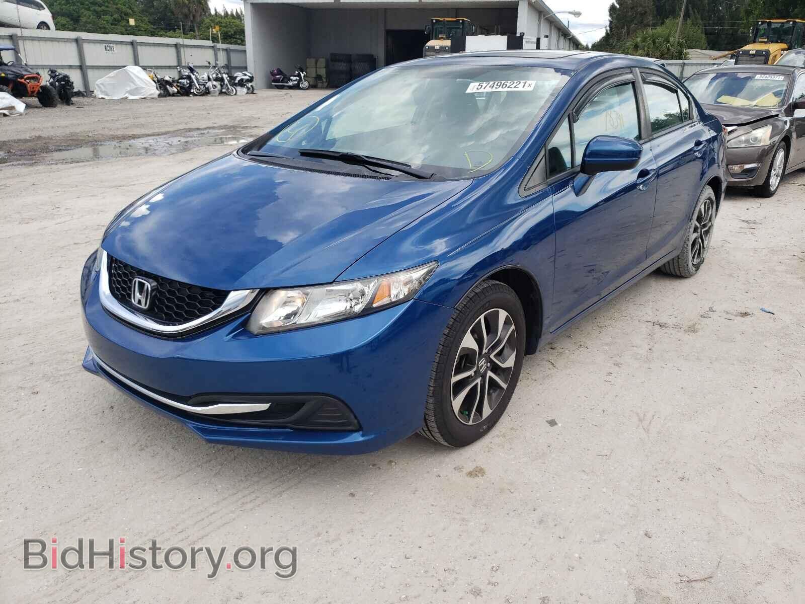 2015 HONDA CIVIC - VIN: 2HGFB2F82FH561819 - Фото 2