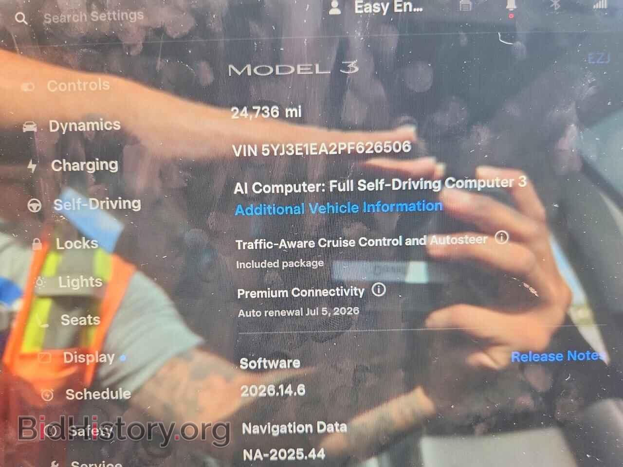 2023 TESLA MODEL 3 - VIN: 5YJ3E1EA2PF626506 - Photo 9