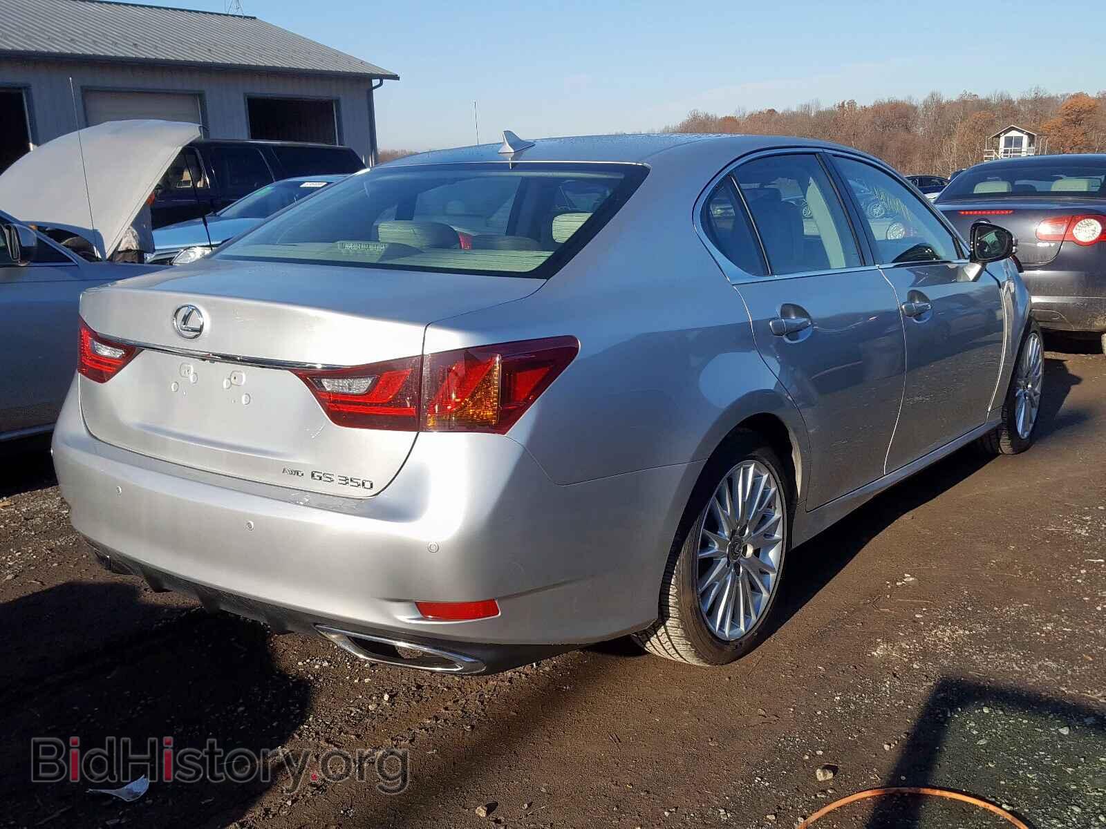 2013 LEXUS GS350 - VIN: JTHCE1BL1D5011981 - Фото 4