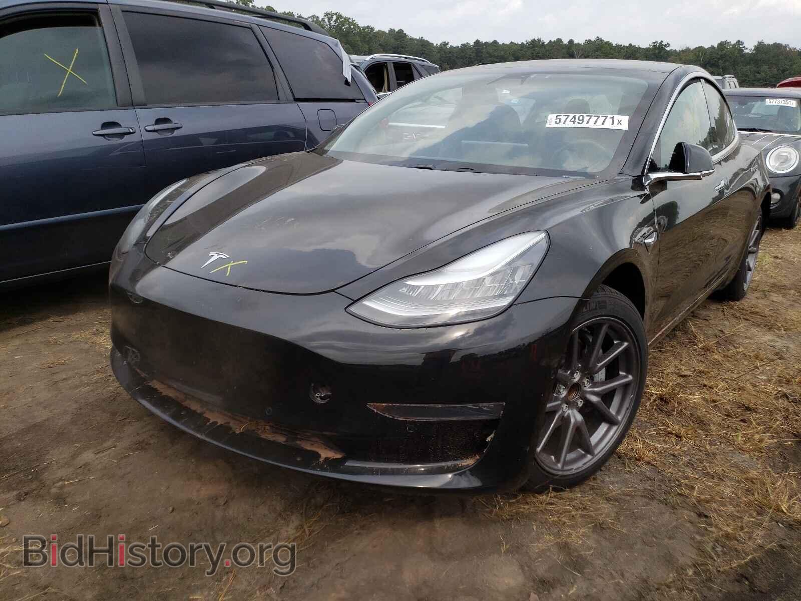 2019 TESLA MODEL 3 - VIN: 5YJ3E1EAXKF362010 - Фото 2