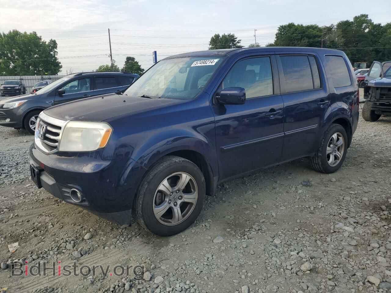 Фотография 5FNYF4H71DB032019 - HONDA PILOT 2013