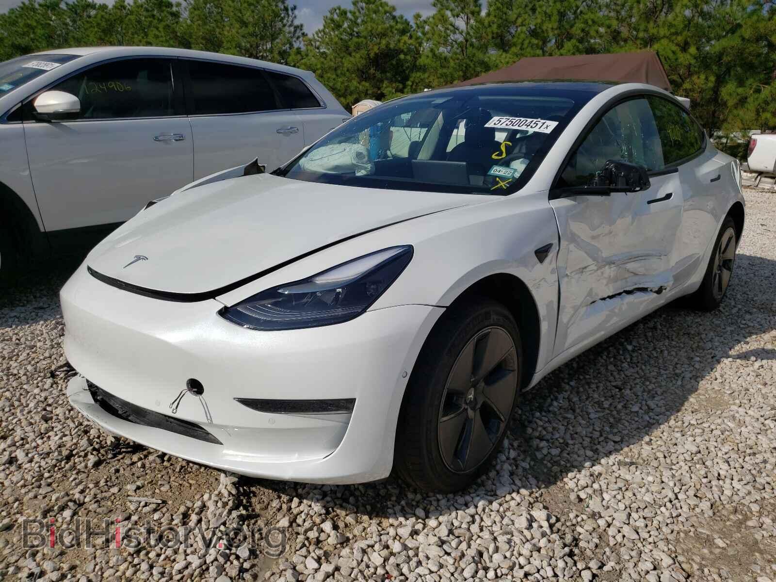 2021 TESLA MODEL 3 - VIN: 5YJ3E1EA4MF922848 - Photo 2