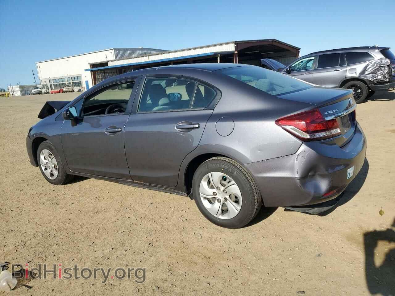 2015 HONDA CIVIC - VIN: 2HGFB2F56FH546830 - Фото 2