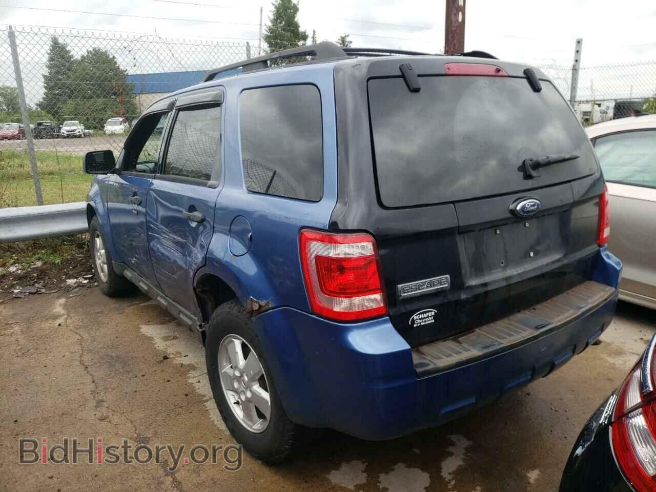 2009 FORD ESCAPE - VIN: 1FMCU037X9KA37452 - Фото 3