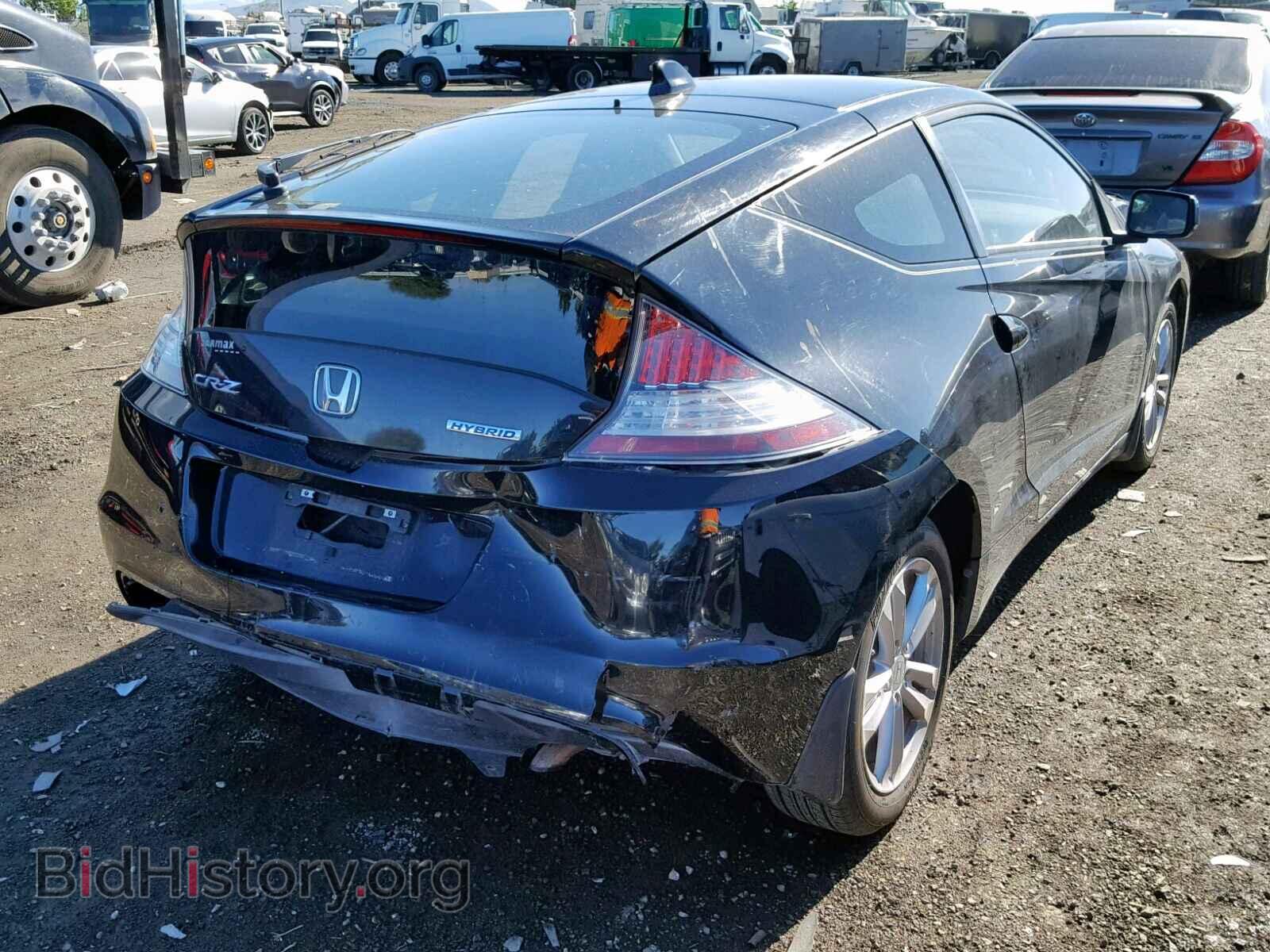 2012 HONDA CR-Z - VIN: JHMZF1D41CS000556 - Фото 4