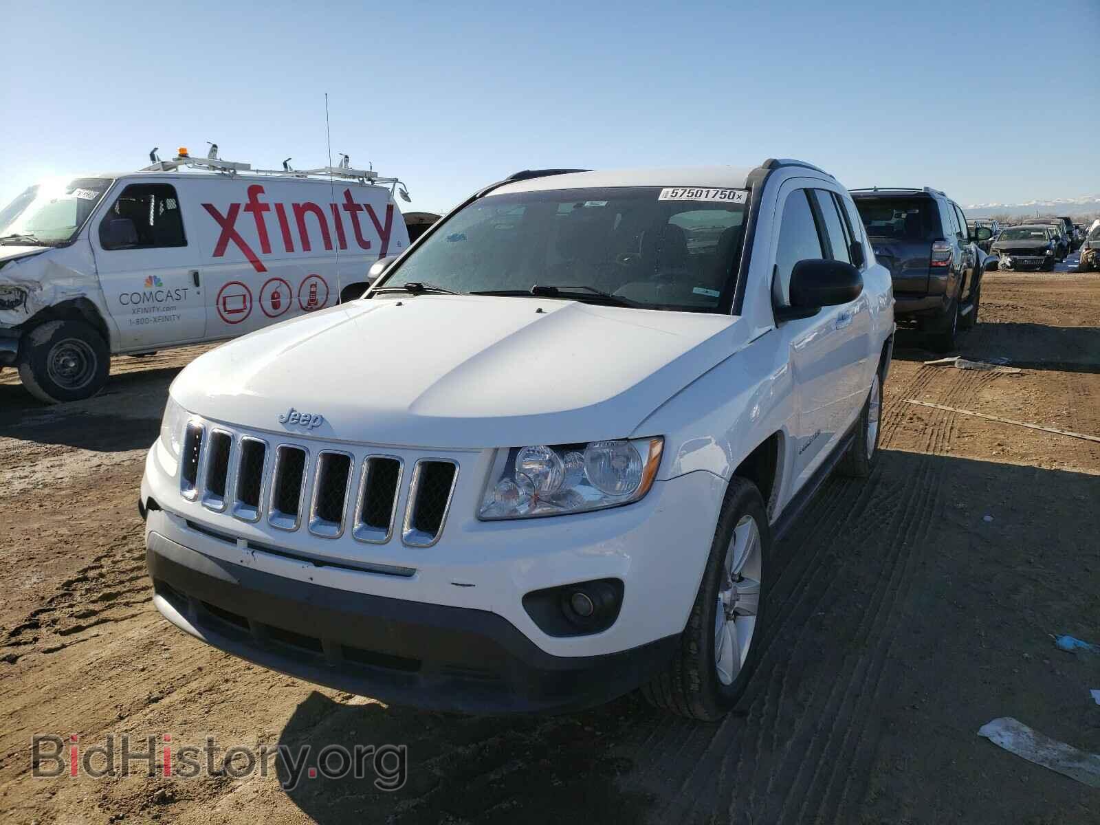2012 JEEP COMPASS - VIN: 1C4NJCBA6CD554246 - Фото 2