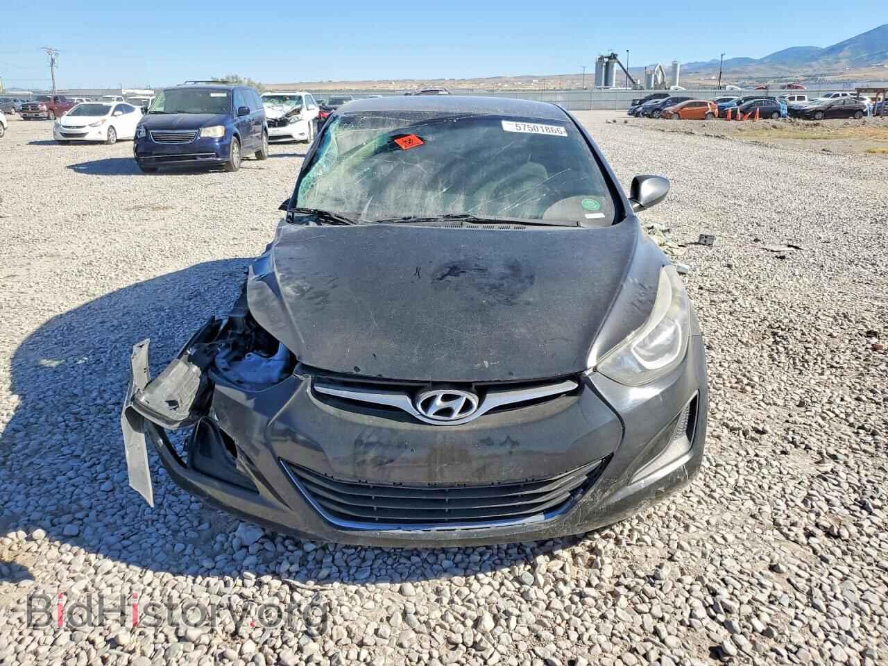 2016 HYUNDAI ELANTRA - VIN: 5NPDH4AE4GH794896 - Фото 5