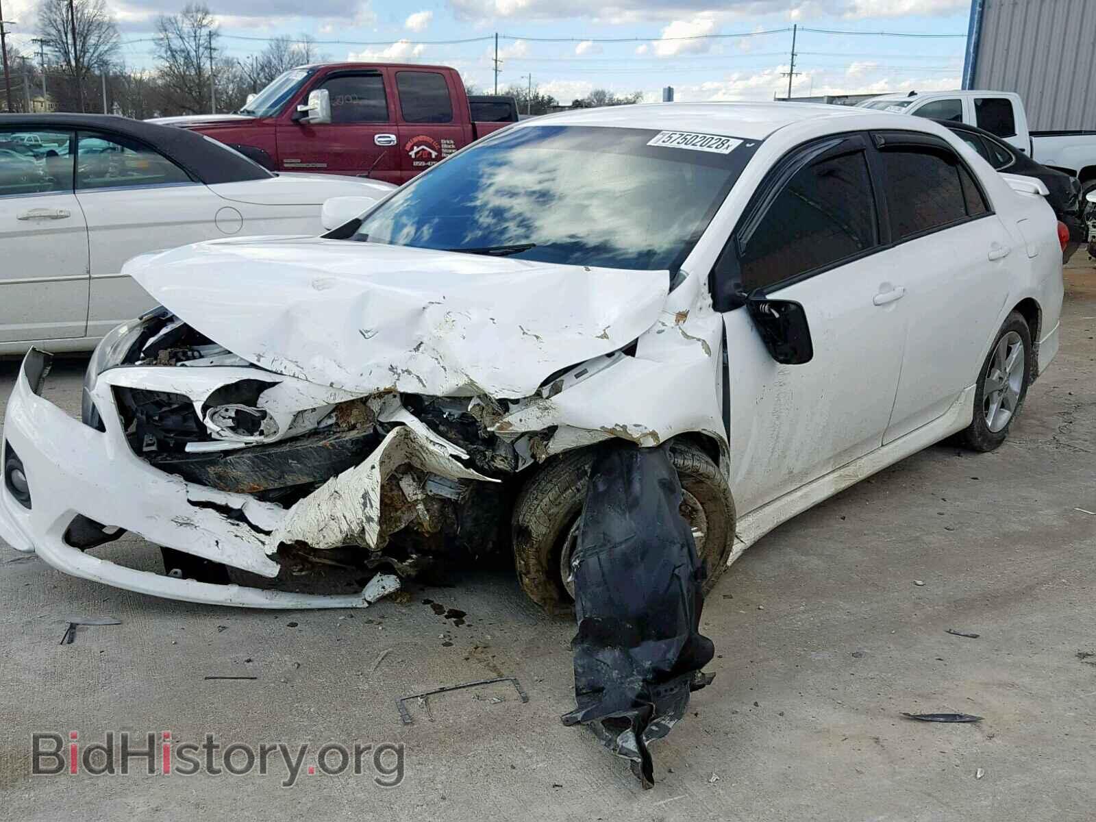 2011 TOYOTA COROLLA BA - VIN: 2T1BU4EEXBC596431 - Фото 2