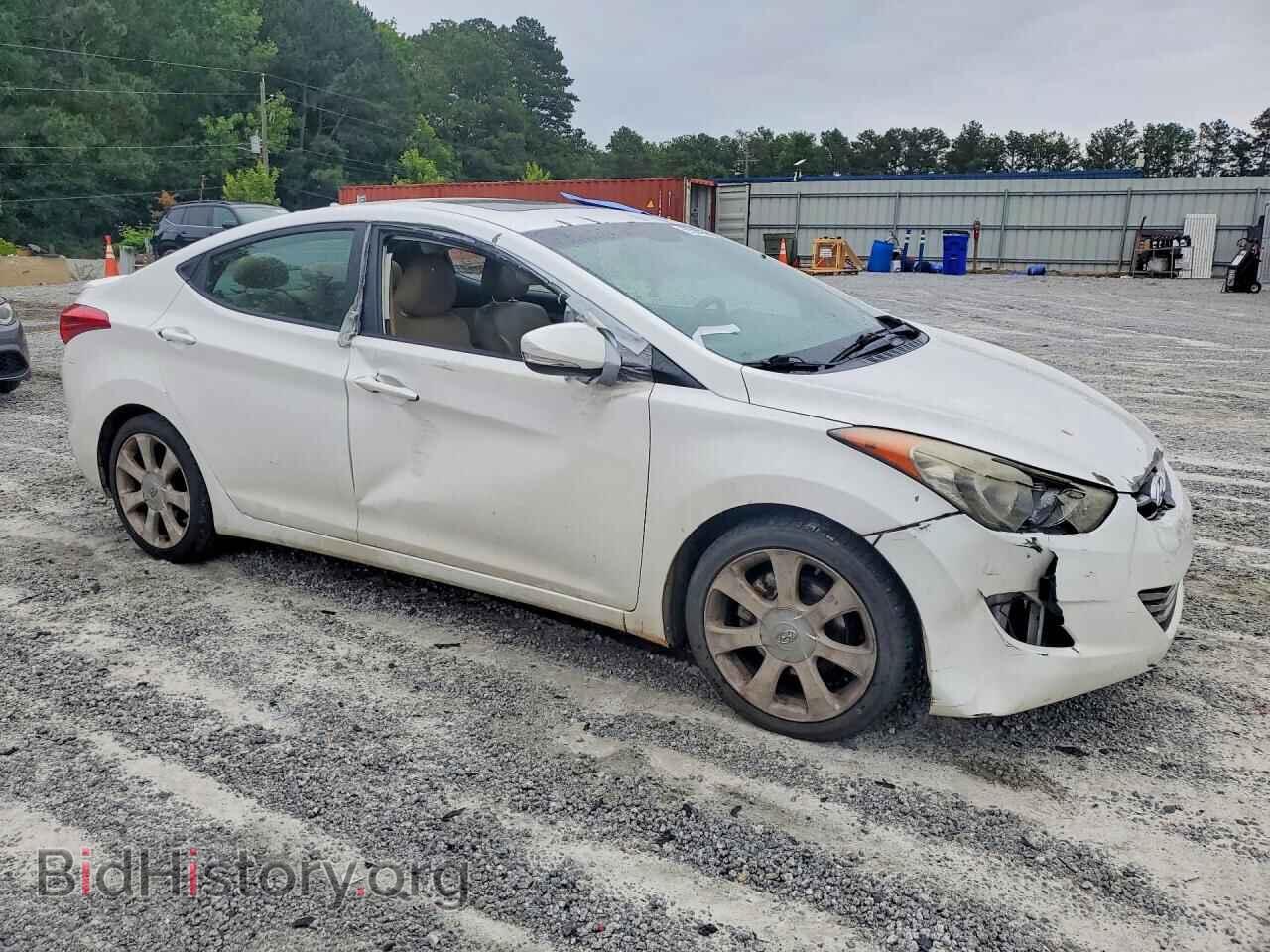 2012 HYUNDAI ELANTRA - VIN: 5NPDH4AE7CH127783 - Фото 4