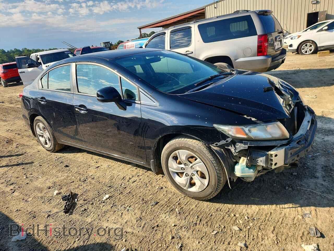 2013 HONDA CIVIC - VIN: 2HGFB2F52DH566182 - Фото 4